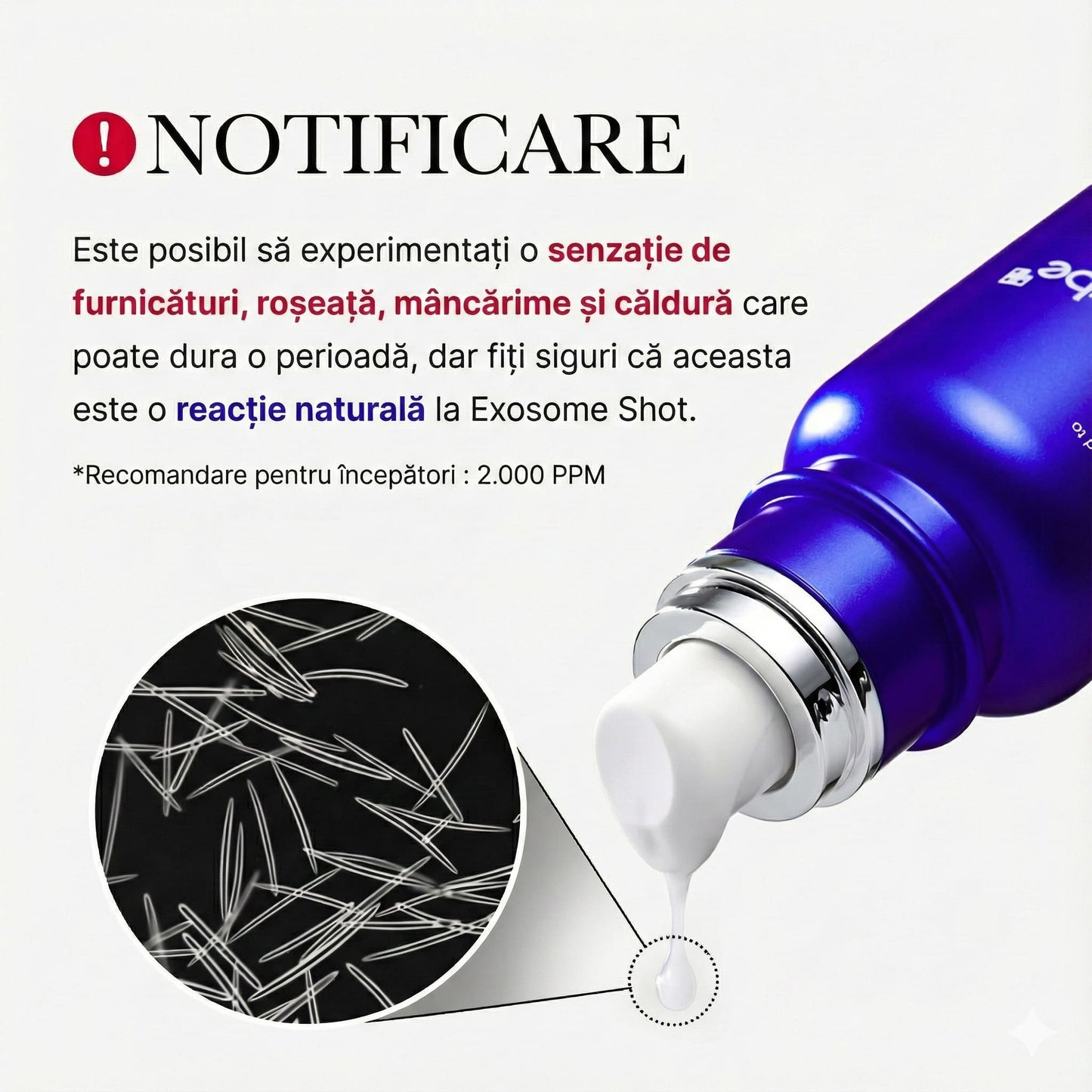 Ser cu Exozomi cu Efect de Microneedling™